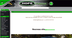 Desktop Screenshot of hopefrance.com